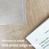 5/10pcs A5 Transparent File Folders - Snap Closure Waterproof Plastic Document Organizer for Home Office Travel,Paper Storage