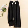 Women's Casual Fashion Sleep Pants Striped Loungewear Pants Wearable As Outerwear High-Waisted Pants