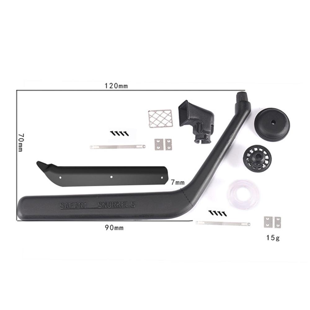 

Snorkel Kit / Raised Air Intake Kit pre Filter Cleaner for Traxxas trx-4 Ford Bronco DJC-0676 TRX4 cleaner for cleaner чёрный