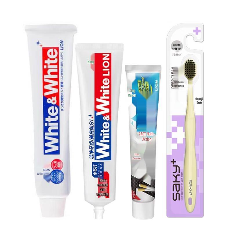 Lion Family Oral Care Combo Set
