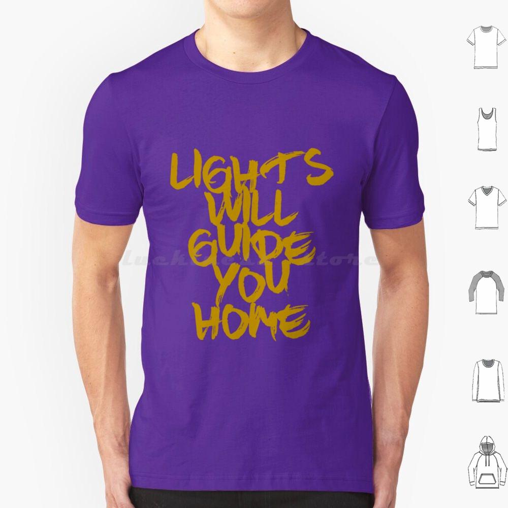 Lights Will Guide You Home T Shirt Big Size 100 Cotton Chris Music Music Of The Spheres Band Song
