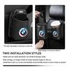 Leather Car Seat Cup Holder Hang Drink Storage Box Accessorie For BMW X1 X3 E39 E46 E30 E36 E87 E60 E90 F26 G02 E70 F15 E53 G05 wzdr27