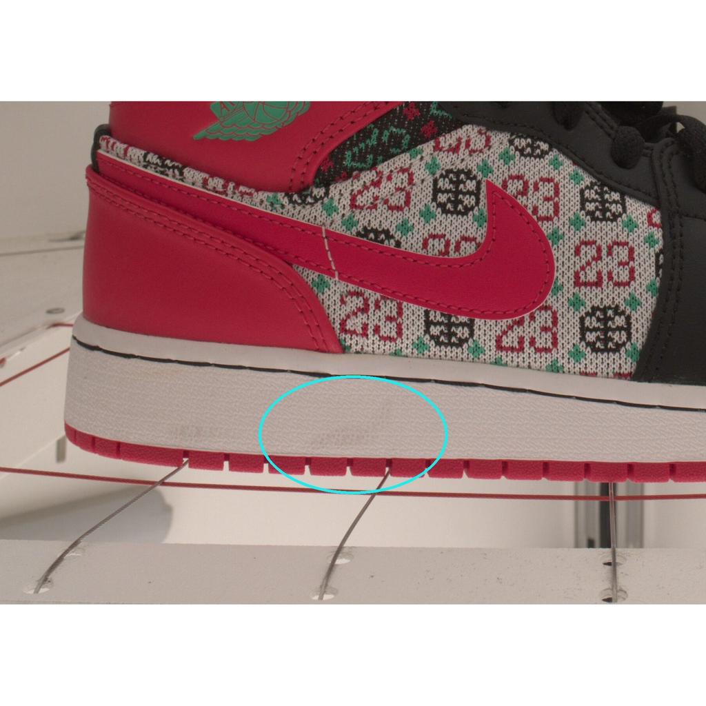 Pre-owned JordanAir Jordan 1 Ugly Christmas Sweater GS DM1208-150-P26085756738192