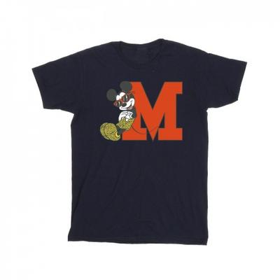 Herren-T-Shirt mit Mickey-Mouse-Leopardenhose