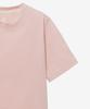 BASIC HOUSE Women'S Cool Sorona Semi-Overfit Round Neck Short Sleeve T-Shirt Pink Lzts3202