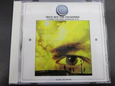 CD ZUBIN MEHTA, GLENN DICTOROW; NEW YO - Richard Strauss Zaratustra Talks Me 30DC731 Japan Classical Used