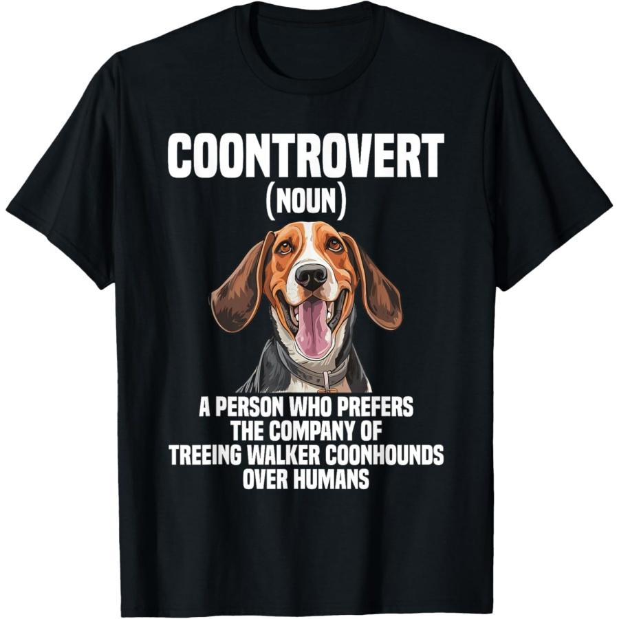 Treeing Walker Coonhound Lover Dog Coontrovert Coonhounds T-Shirt for Men Women XXXXXL чёрный