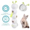 Intelligent Interactive Cat Toy Motion Activated Wack A Worm Post Toy With Tail Automatic Emerging from The Hole Teasing Cat Toy