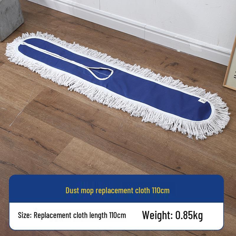 Rotating Cotton Thread Dust Mop for Home, Hotel & Homestay - Dual-Use for Dry & Wet Cleaning