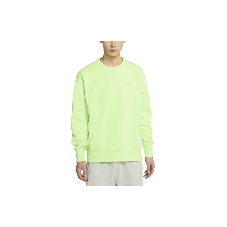 Nike Sportswear Logo Casual Sports Round Neck Pullover Orange Men s DA0022-399 L