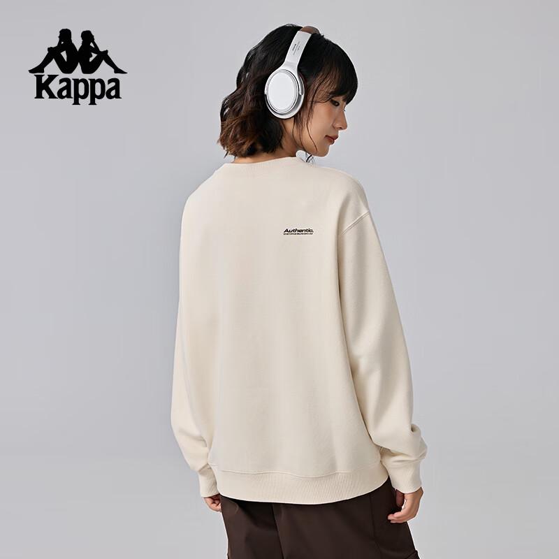 Kappa Women s 2024 Autumn Casual Round Neck Long Sleeve Sweatshirt XL