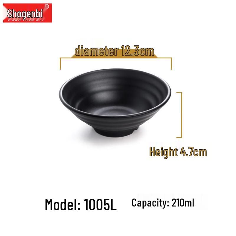 Japanese Style Commercial Melamine Noodle Bowl
