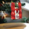 Merry Christmas Gift Bag Christmas Eve Apple Candy Bag Canvas Handbag Santa Claus Knitted Storage Bag Outdoor Gadgets