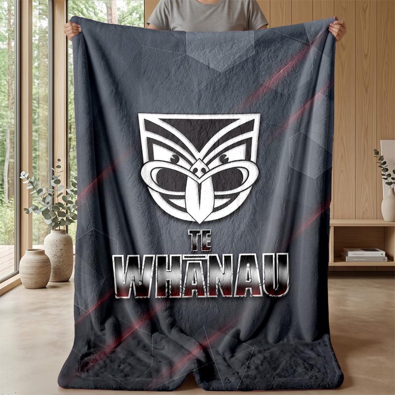 Coperta in Flanella Pile Wigan Warriors Coperta Calda e Accogliente per Divano Letto Viaggio Uso in Tutte le Stagioni