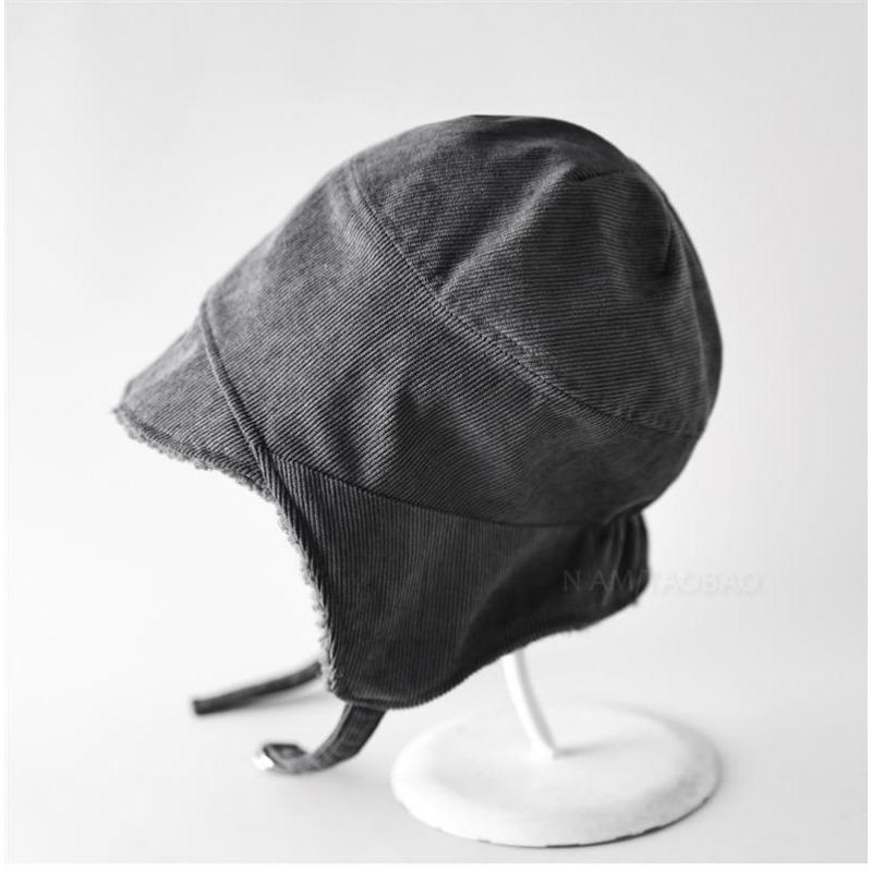 Unisex Double Sided Warm Casual Flight Cap With Ear Protection