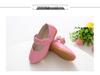 Kids' Leather Princess Shoes - Sizes 3-6: White & Black