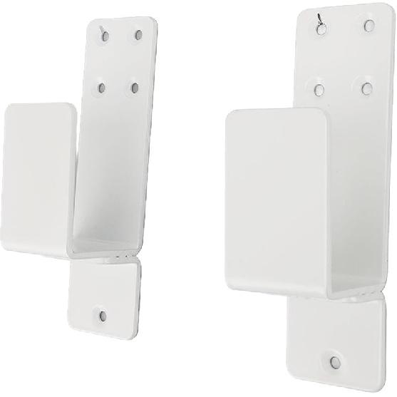 Gate Bar Bracket, Reinforced Gate Barricade Brackets, , 2 Pieces U Shaped with Screws for 2x4 Boards (Black), Generic3pfu9w7sek-11