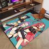 Custom KPop Demon Hunters Mat Personalized Name, Polyester Washable Indoor Entryway Rug, Gift for Christmas, Easter, Thanksgiving Day