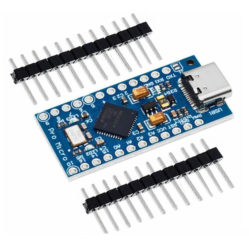 Pro Micro Development Module Board ATmega32U4 5V 16MHz Replace For Arduino ATMega 32U4 Pro Mini Voltage Regulator With 2 Row Pin