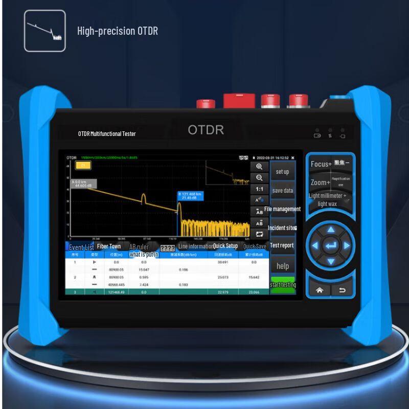 WANGLUMT6800 2-in-1 OTDR Fiber Optic Tester