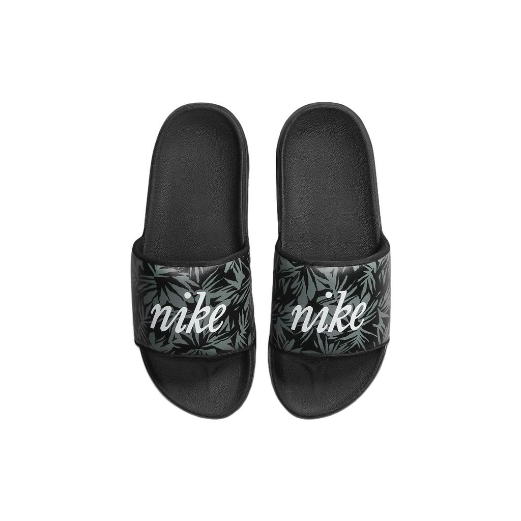 Nike Offcourt Tropical Leaf Print Black Slide DV8355-001