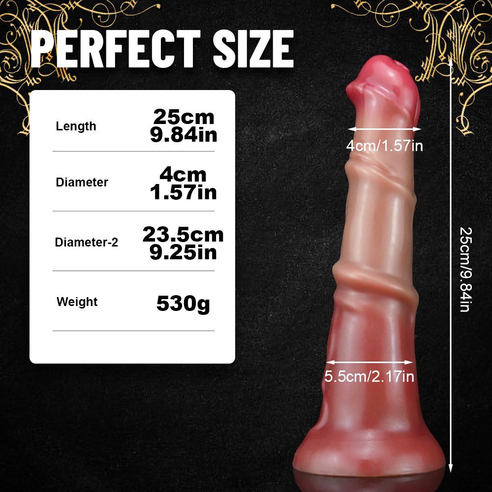 Soft Silicone Horse Dildo Suction Cup Cock Lesbian Masturbators Monster Art Penis Anal Plug Adult Sex Toy for Men Women