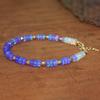 Lavender Ethiopian Opal Bracelet: Sterling Silver Birthstone Jewelry