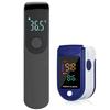 Portable Infrared Fever Thermometer Digital Infant Adult Non-contact Laser Body Temperature Ear Thermometer Finger Pulse Oximete
