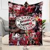 Bayern Munich Blanket Warmthful Decor Great for Seaside Bedding Picnics for All Seasons Modern Unique Gift for Family and Friends Camping