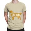 Life Is Golden For Golden Retriever Lovers Funny 100 Cotton TShirt Gloden Retirever Tees Tops For Unisex