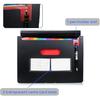 12/24Pockets Expanding File Folder A4 Size Filing Folder Organizer Large Capacity Portable Accordian File Box For Classroom Offi