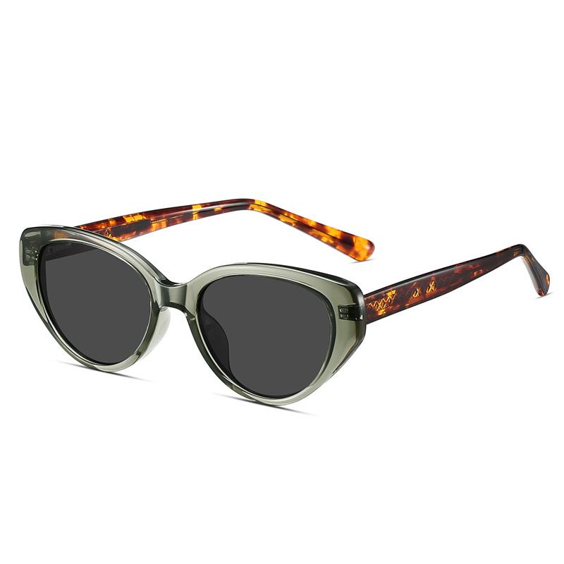 European and American high-end fashion pin glasses legs sunglasses men's trendy cool sunscreen polarized sunglasses women's Internet celebrity glasses