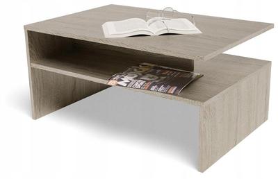 Boston Ex3 Sonoma Coffee Table, 18Mm Board, With Shelf
