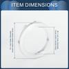 INFINAUTO Hub Centric Ring 56.1mm Inner Diameter To 74.1mm Outer