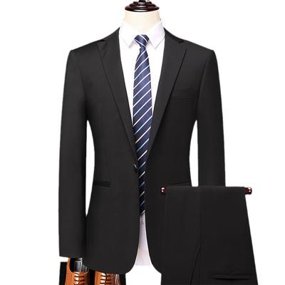 Neuer Anzug Anzug Ein-Knopf Professionelles Kleid Business Casual Anzug Zweiteiliges Hochzeitsbankettkleid