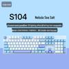 S104 Hot-Swappable Wired Mechanical Keyboard - Blue/Brown Switch, Perfect for Men & Women Gamers