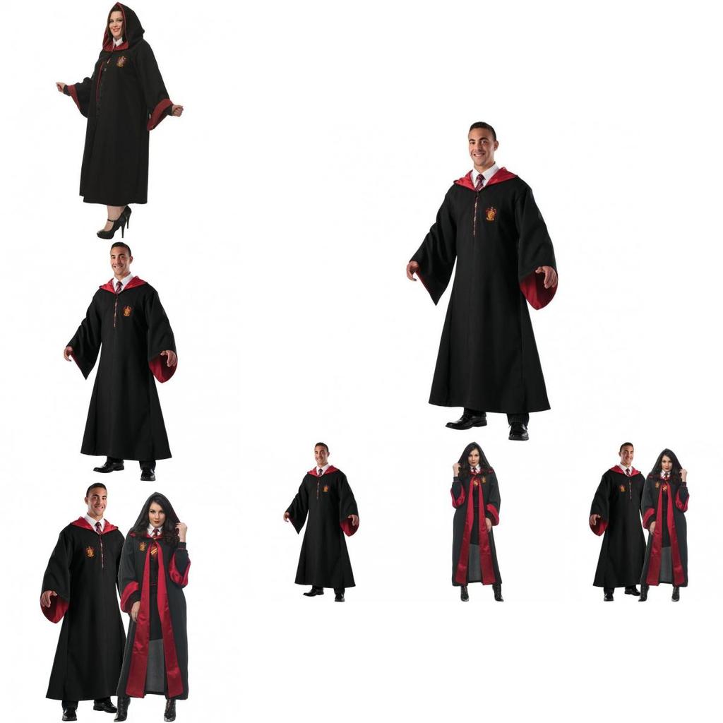 Women's Harry Potter Inspired Cosplay Costume For Halloween And Stage Performances In Comfortable Cotton Blend Fabric