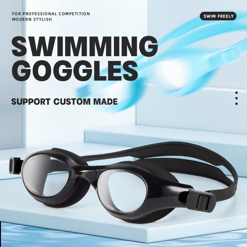 Anti Fog Racing Swimming Goggles Waterproof Custom Silicone New Launch Adult Racing Training Swimming Goggles