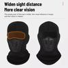 WRELS Winter Ski Mask Cycling Cap Face Mask Cover Windproof Anti-Dust Warm Cycling Mask Balaclava Skiing Skating Hat Headwear