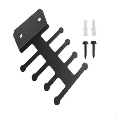 Suporte de parede para armazenamento de faixa de resistência, prático, leve, resistente, moderno, puxador