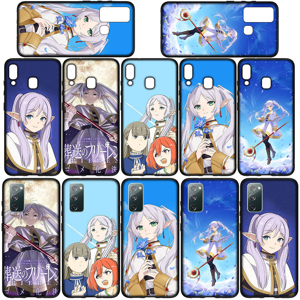 Cover for iPhone 17 16 15 Xiaomi Poco Redmi Note 14 13 12 11 Pro 16e Samsung Galaxy S25 S24 S23 OPPO Huawei Cartoon Frieren Beyond Journey's End Case
