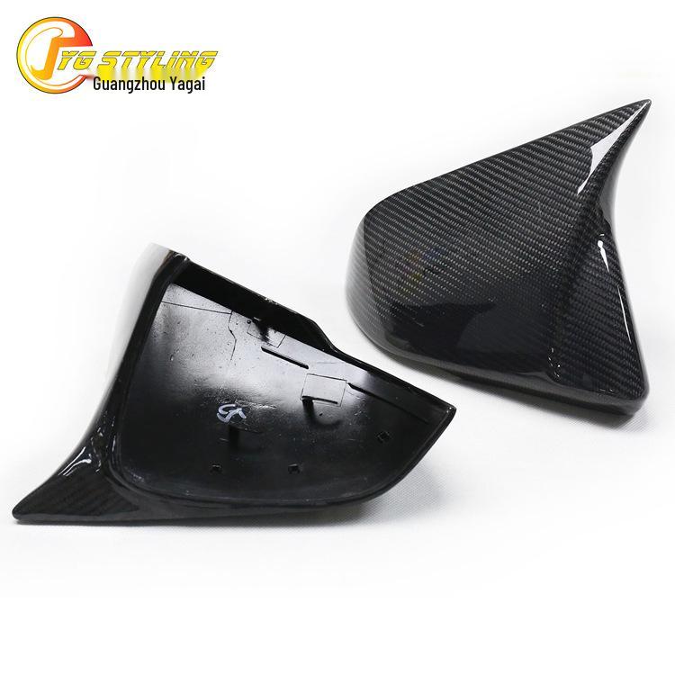 Carbon Fiber Rearview Mirror Cover for Ford Mustang 2015+ (European Version)