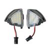 2X LED Side Mirror Puddle Light For Volkswagen Golf MK5 MKV GTi Passat Jetta Eos