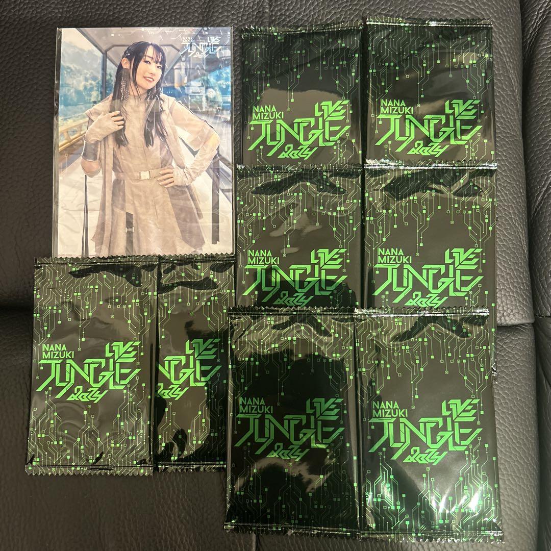 

[Б/У] Нана Мидзуки Открытка и карточка LIVEJUNGLE x 8 (Не продается)