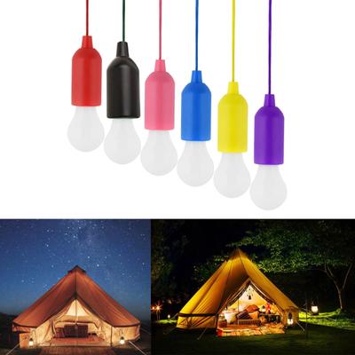 LED Bulb Wireless Save Energy Decoration Supplies Tent LED Bulb with Extraction Chain