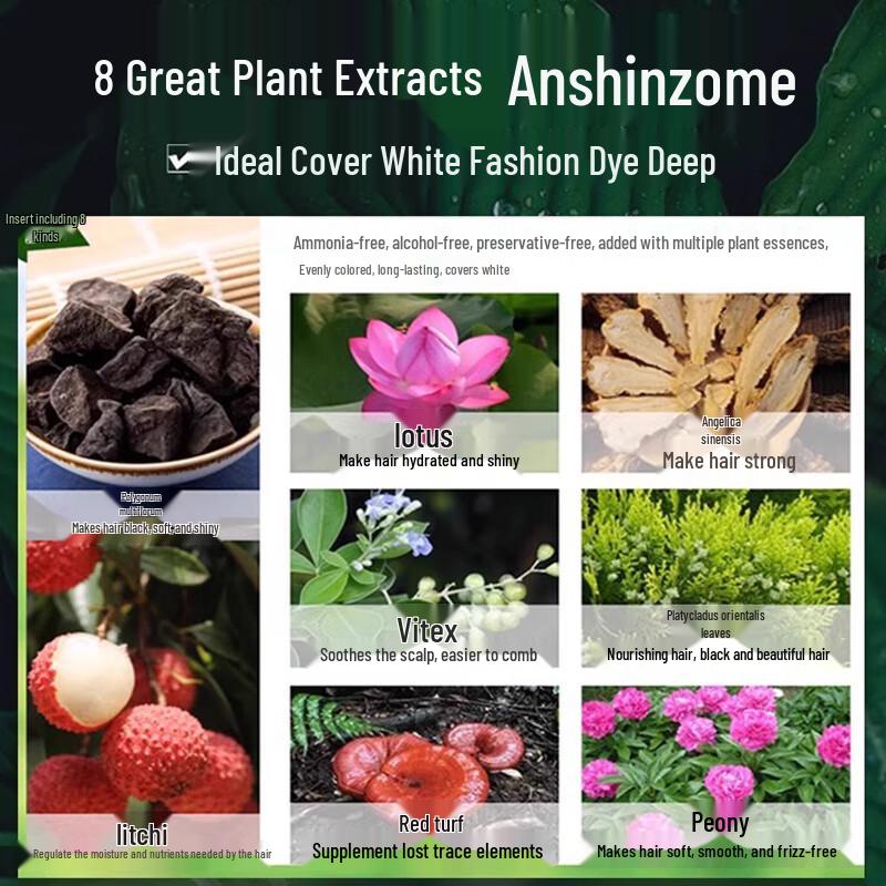 Schwarzkopf Yiran Herbal Hair Dye Cream