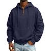 Men's Hooded Sweatshirt with Arm Pocket, Long Sleeve Pullover for Casual Everyday Wear