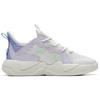 New Anta Life Collection G6 Cushioning Anti Slip And Wear Resistant Low Top Sports Casual Shoes Women's White Purple Blue 122238083-4