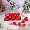 26Pcs Plastic Christmas Hanging Ball Merry Christmas Tree Decor  Hotel Office Decor