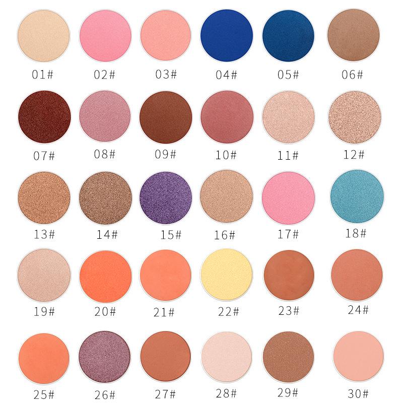 

36mm Universal Eyeshadow Palette: Matte, Shimmer, and Glitter Single Color
